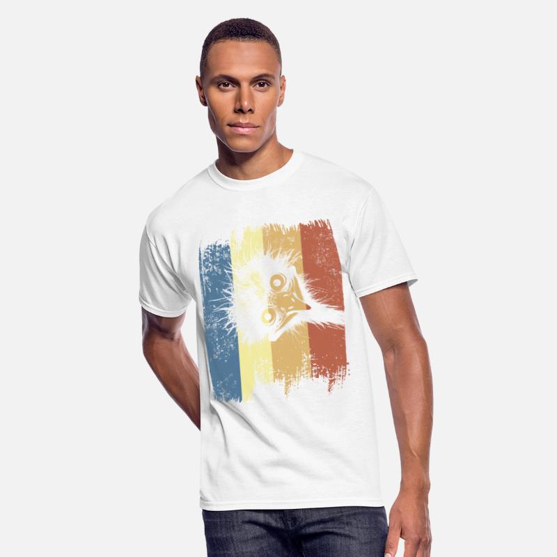 Bird ostrich emu ostrich funny bird retro
