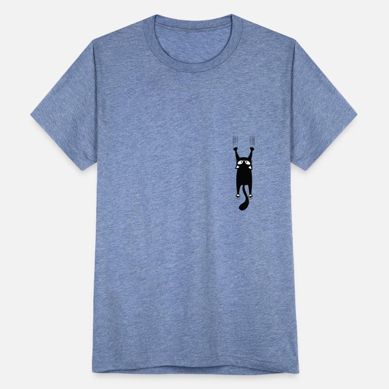 Black Cat Hold On T-shirt