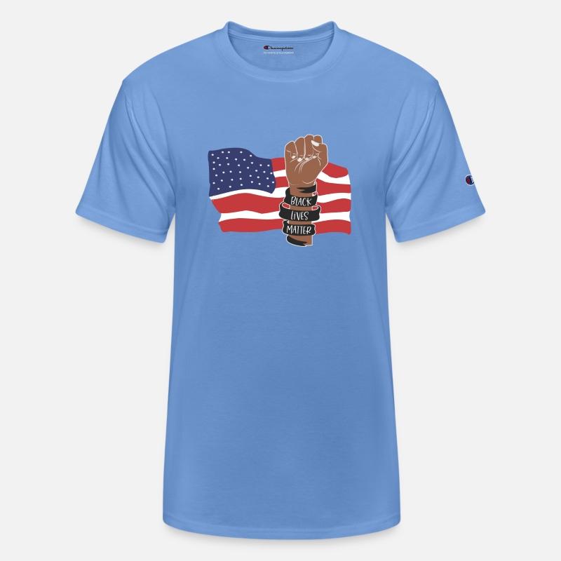 Blm American Flag Fist Of Protest