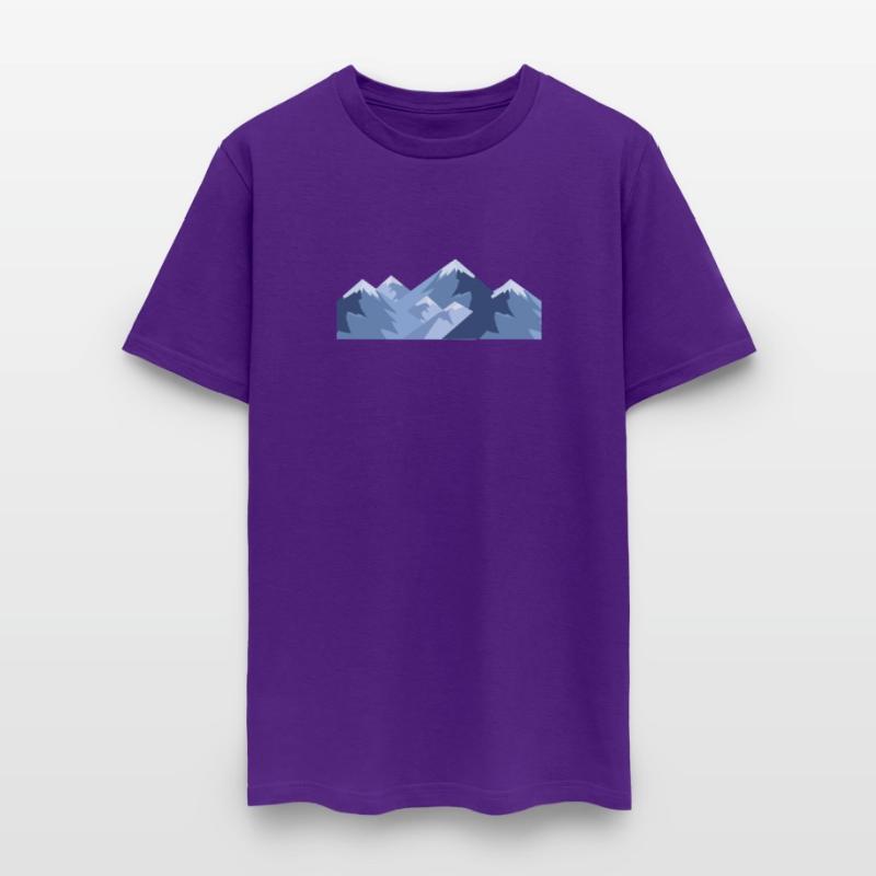 Blue Illustration Landscape