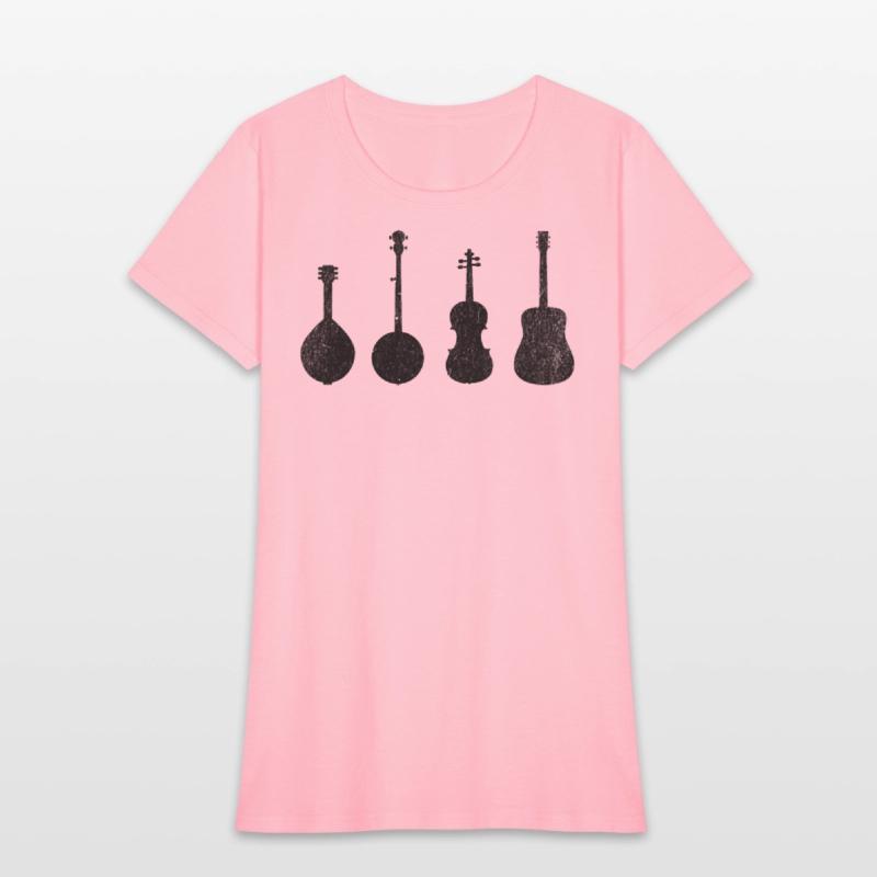 Bluegrass Music Instruments Minimalist