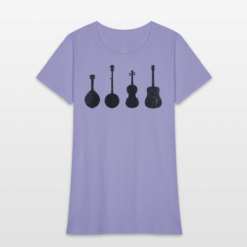 Bluegrass Music Instruments Minimalist