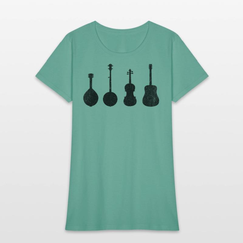Bluegrass Music Instruments Minimalist