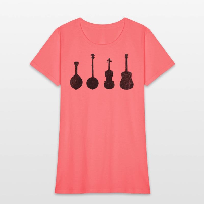 Bluegrass Music Instruments Minimalist