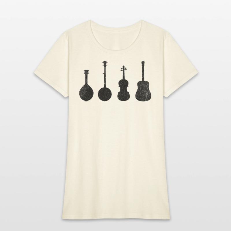 Bluegrass Music Instruments Minimalist