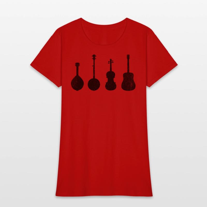Bluegrass Music Instruments Minimalist