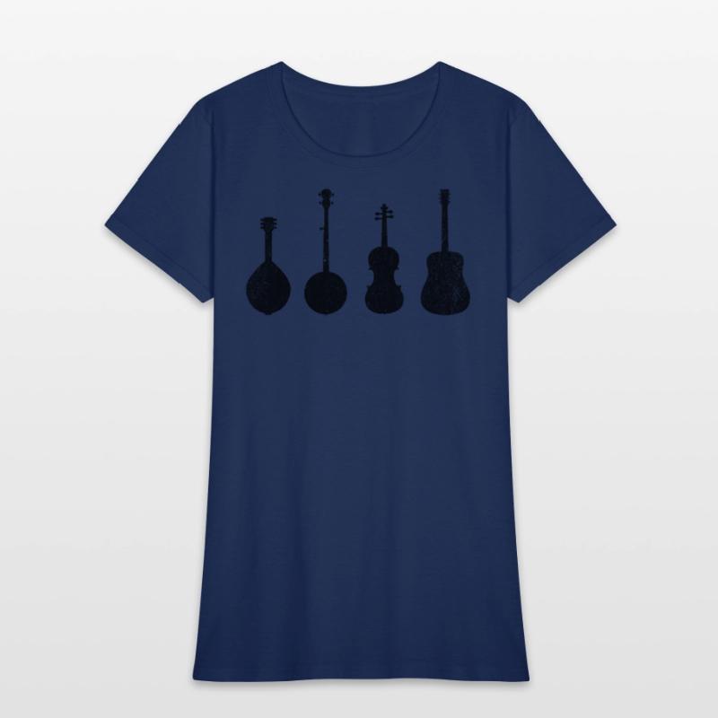 Bluegrass Music Instruments Minimalist