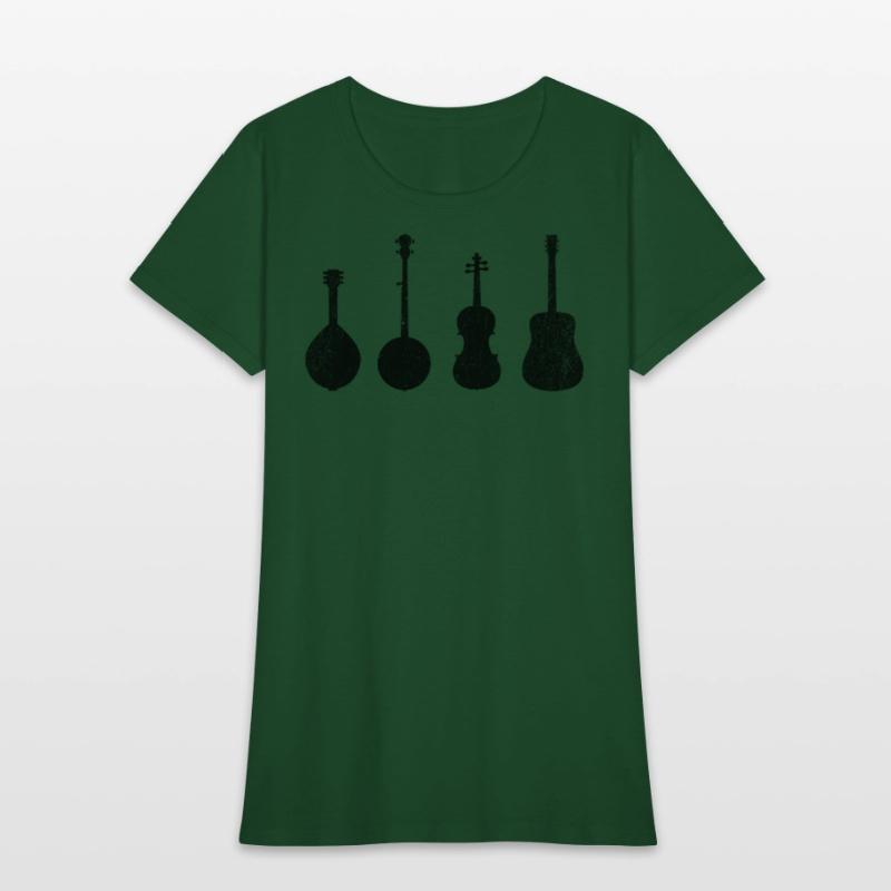 Bluegrass Music Instruments Minimalist