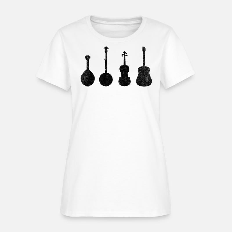 Bluegrass Music Instruments Minimalist
