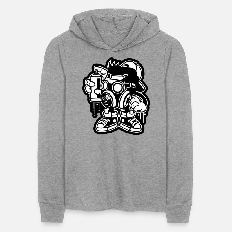 Bombe Graffiti Spray Painting Cartoon Character