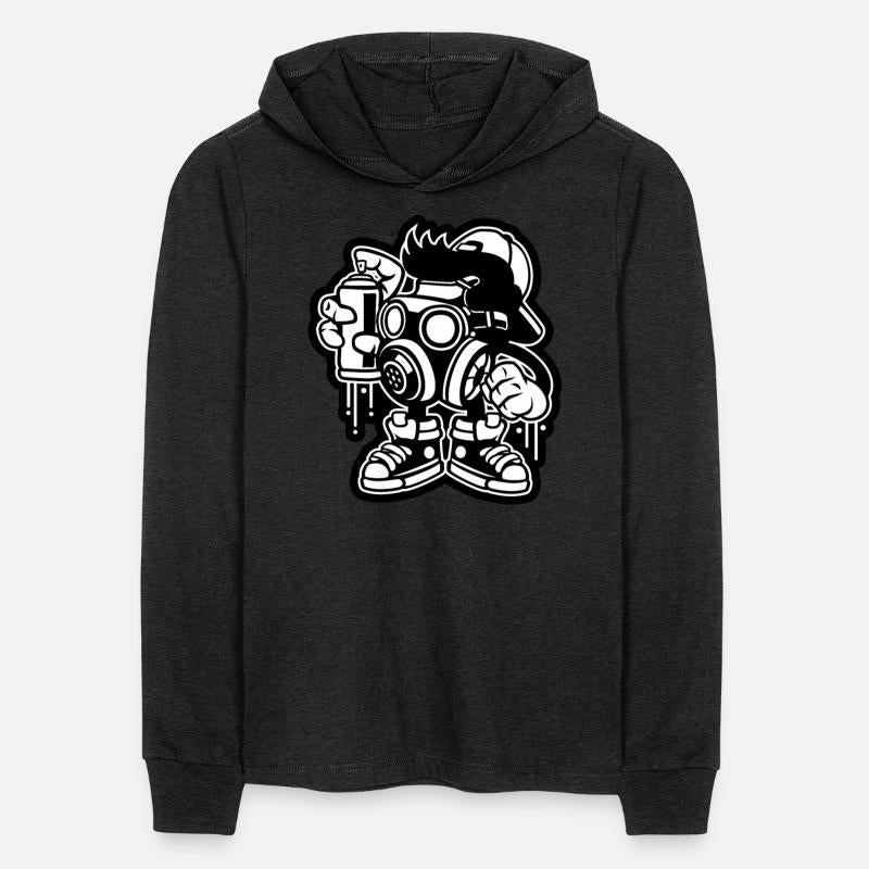 Bombe Graffiti Spray Painting Cartoon Character