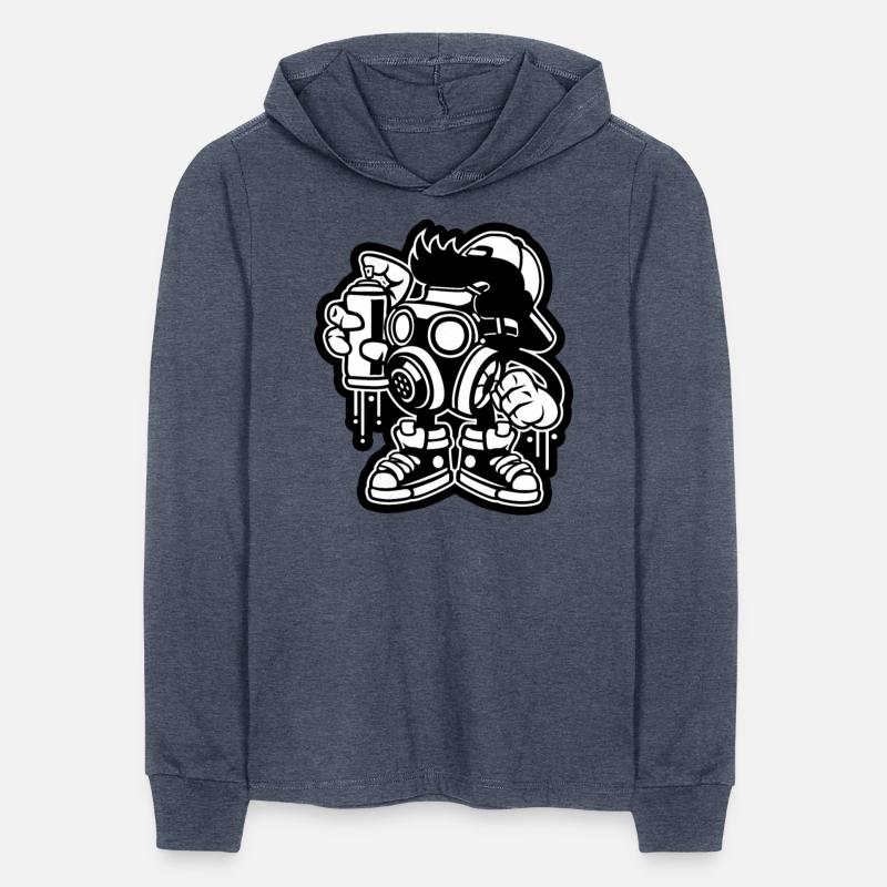 Bombe Graffiti Spray Painting Cartoon Character