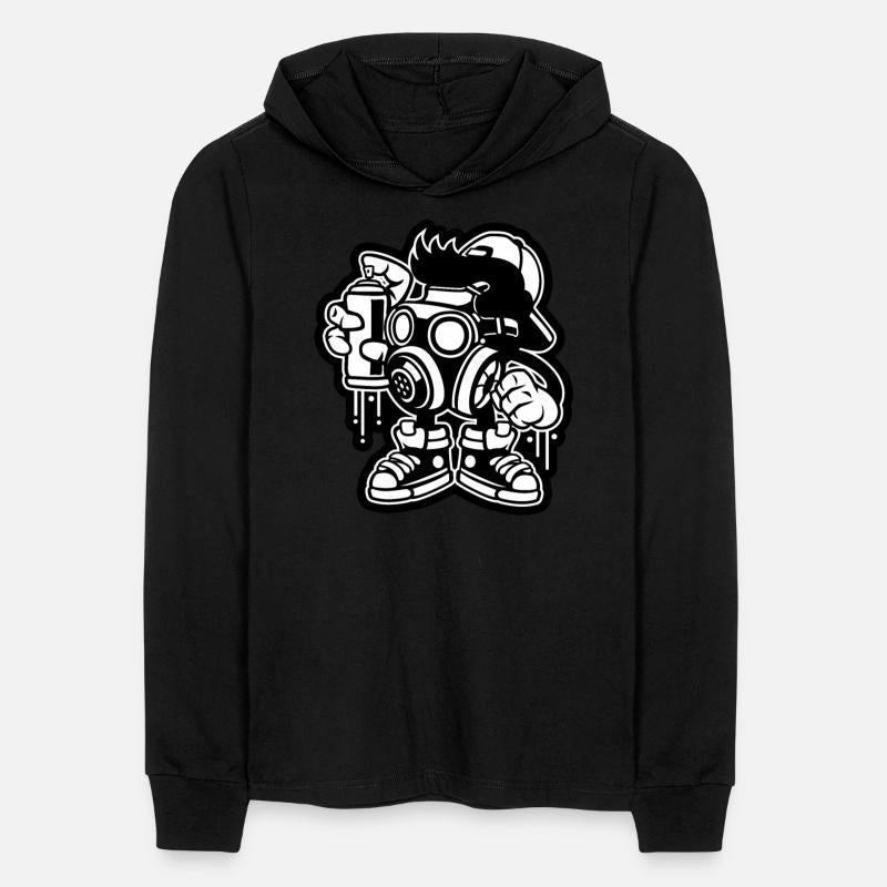 Bombe Graffiti Spray Painting Cartoon Character