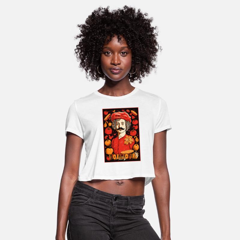 Bonjour: Baguette French Moustache Man