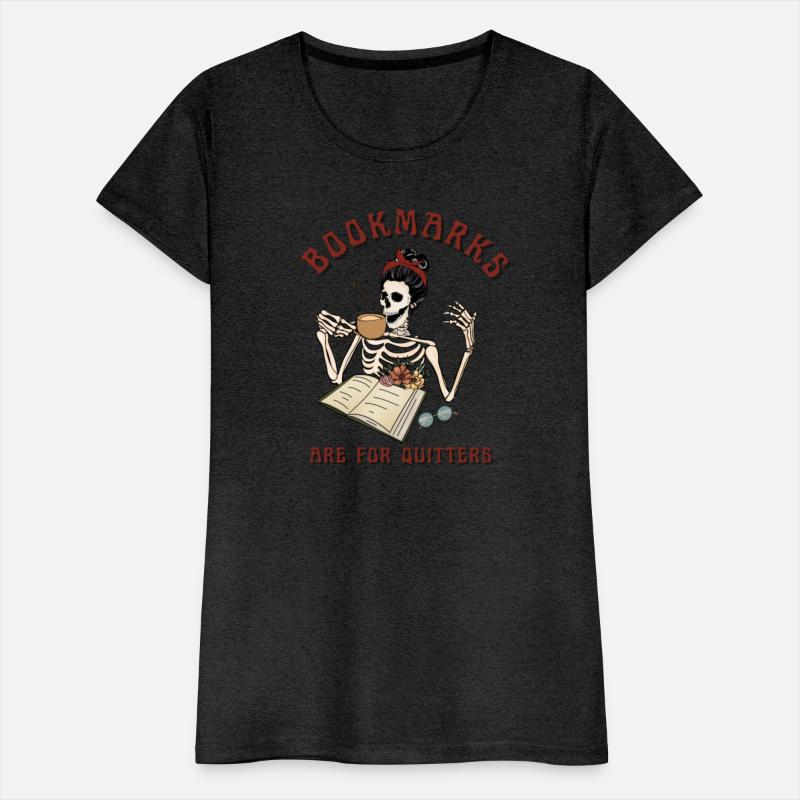 Bookmarks Are For Quitters Funny Book Lover Read