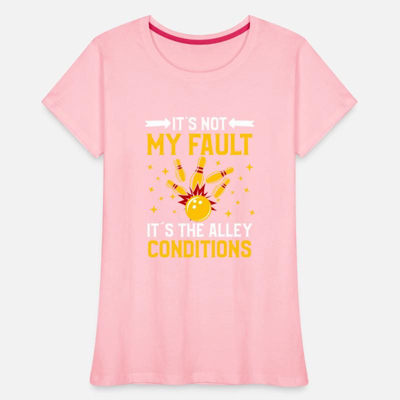 Bowler Not my Fault it's Alley Conditions