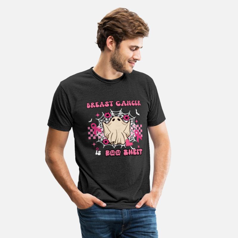 Breast cancer is boo sheet Vintage ghost Halloween