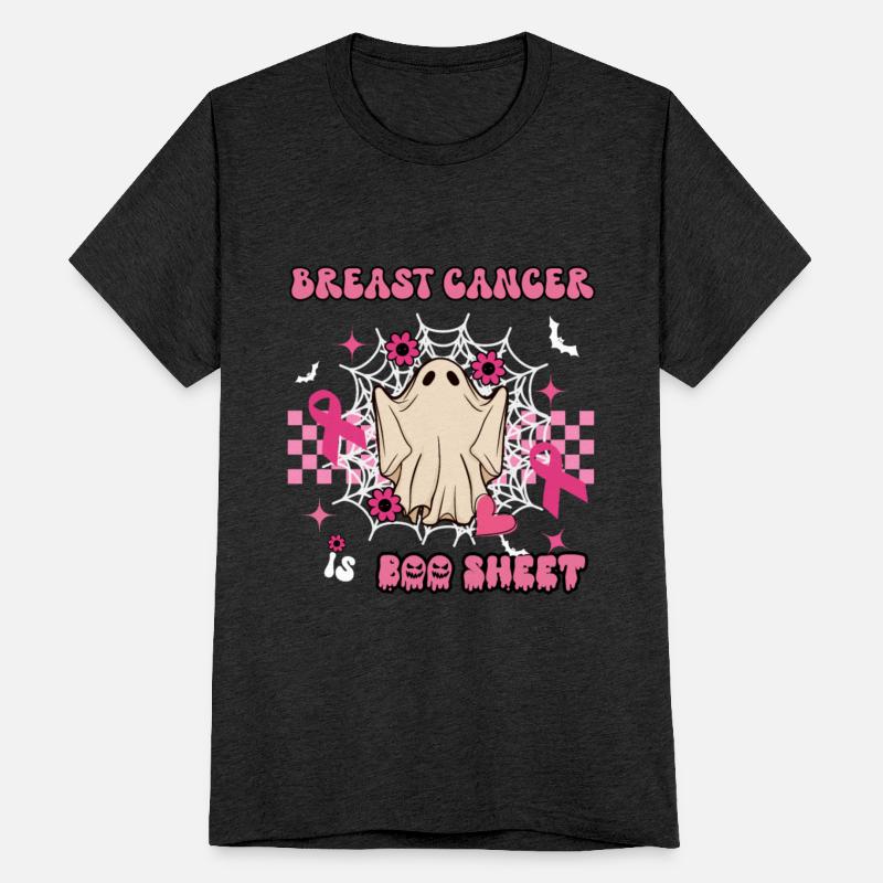Breast cancer is boo sheet Vintage ghost Halloween