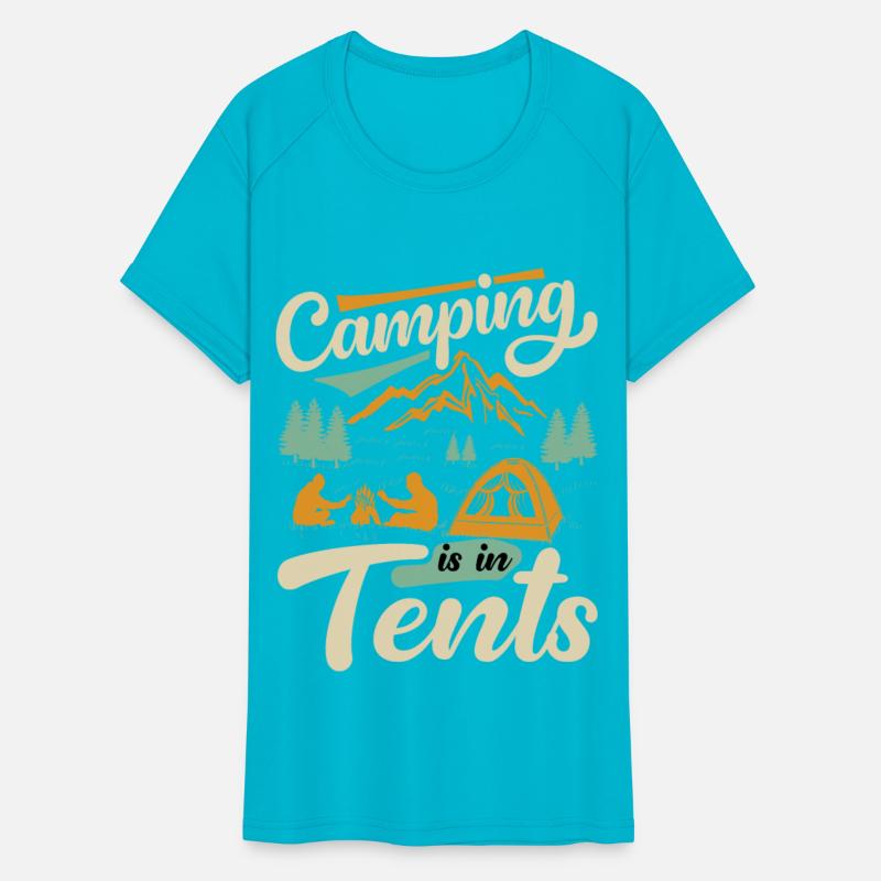 camping is in tents