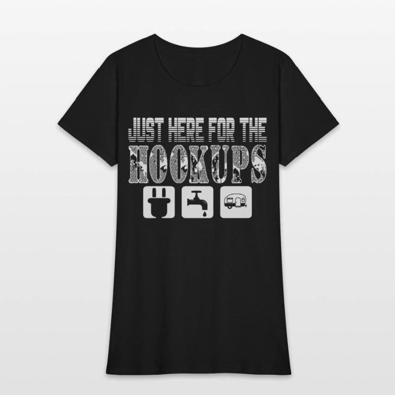 Camping RV Motorhome Just Here For The Hookups