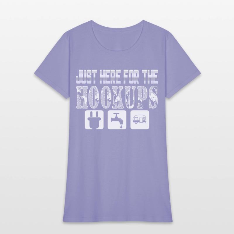 Camping RV Motorhome Just Here For The Hookups