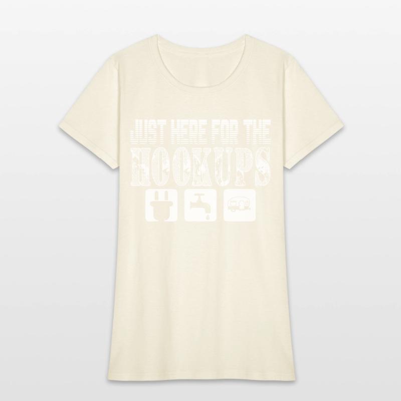 Camping RV Motorhome Just Here For The Hookups