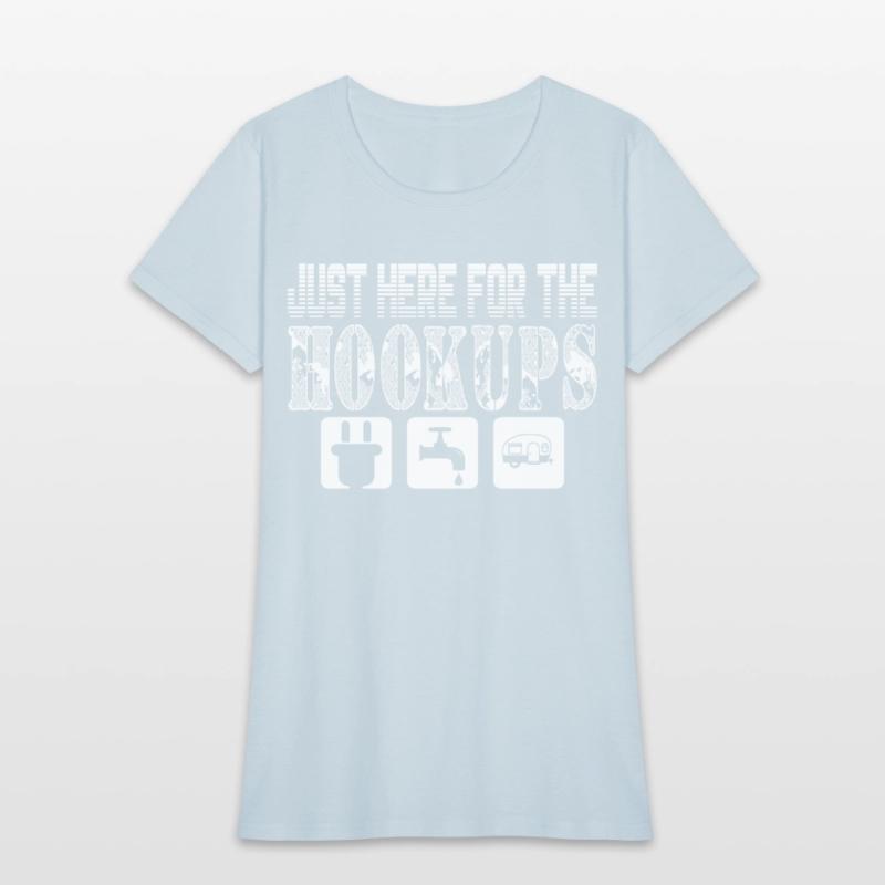 Camping RV Motorhome Just Here For The Hookups