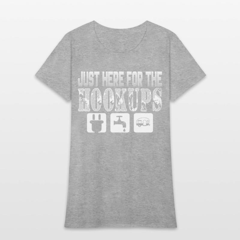 Camping RV Motorhome Just Here For The Hookups