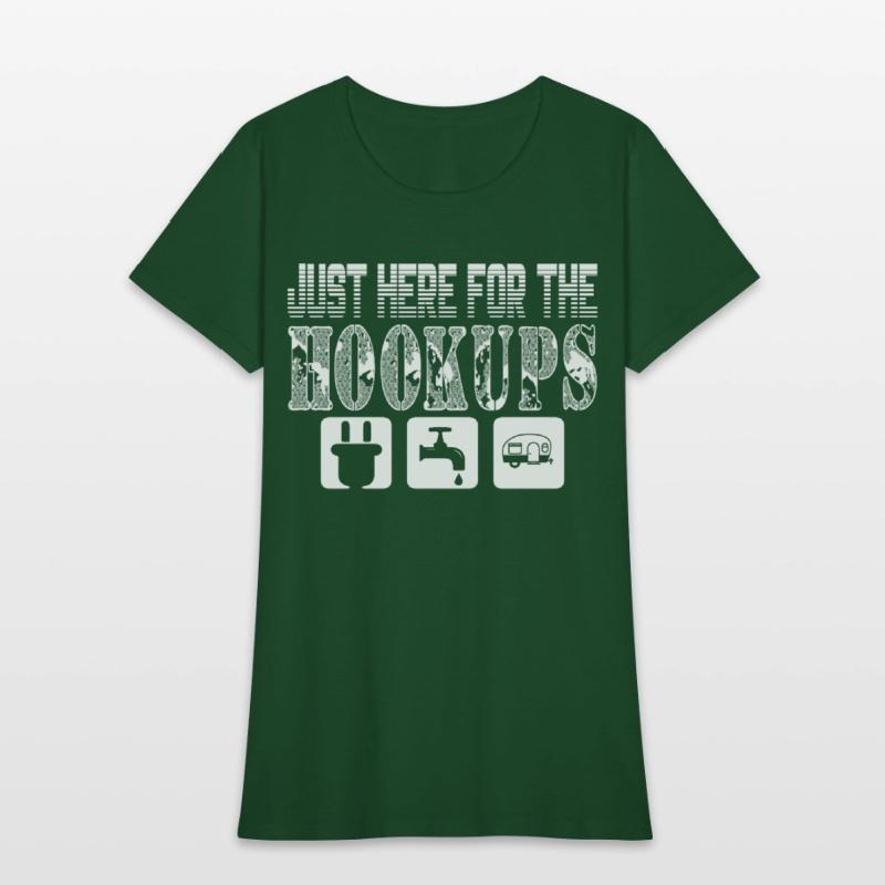 Camping RV Motorhome Just Here For The Hookups