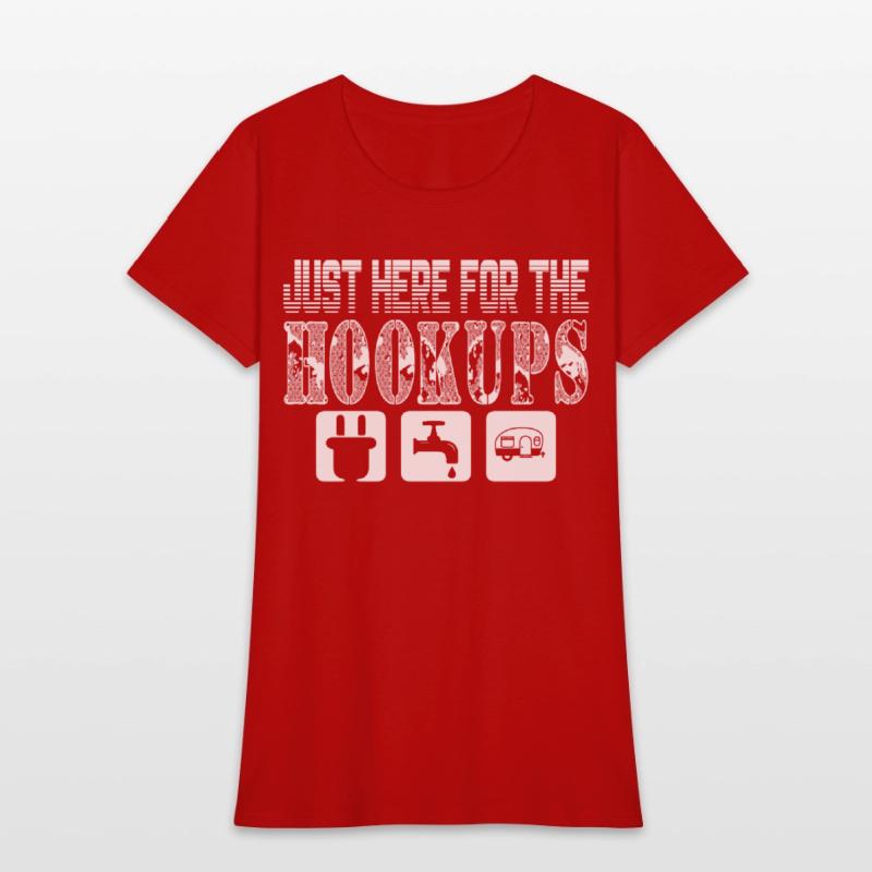 Camping RV Motorhome Just Here For The Hookups