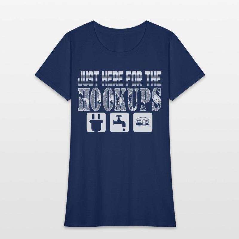 Camping RV Motorhome Just Here For The Hookups