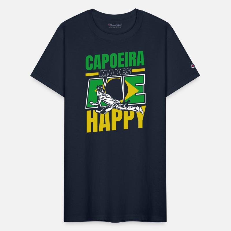 Capoeira Makes Me Happy Capoeirista Ginga Dance