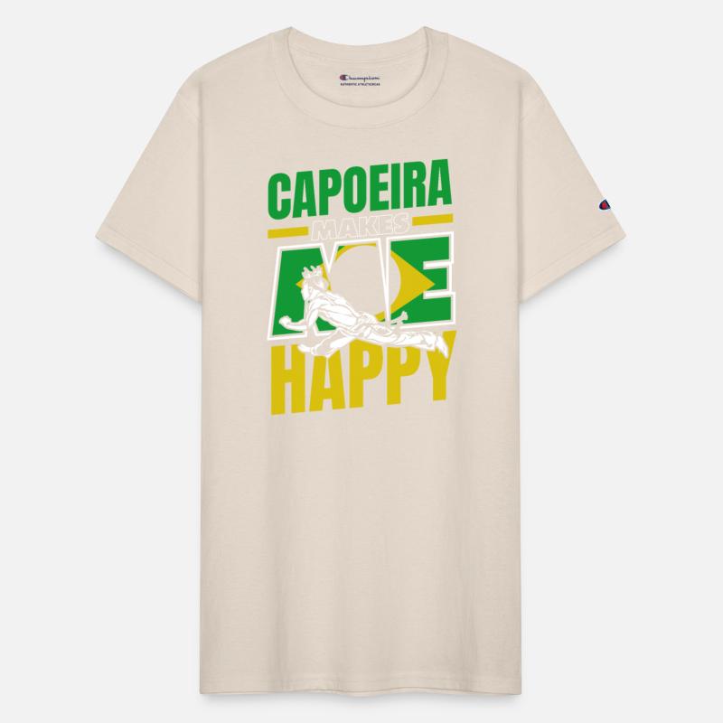 Capoeira Makes Me Happy Capoeirista Ginga Dance