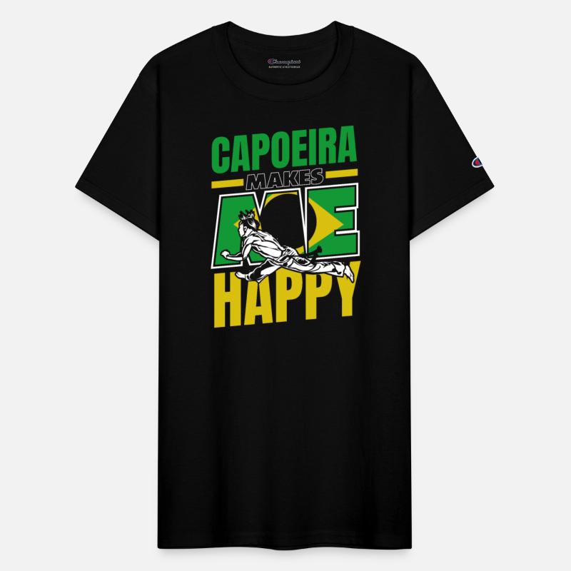 Capoeira Makes Me Happy Capoeirista Ginga Dance