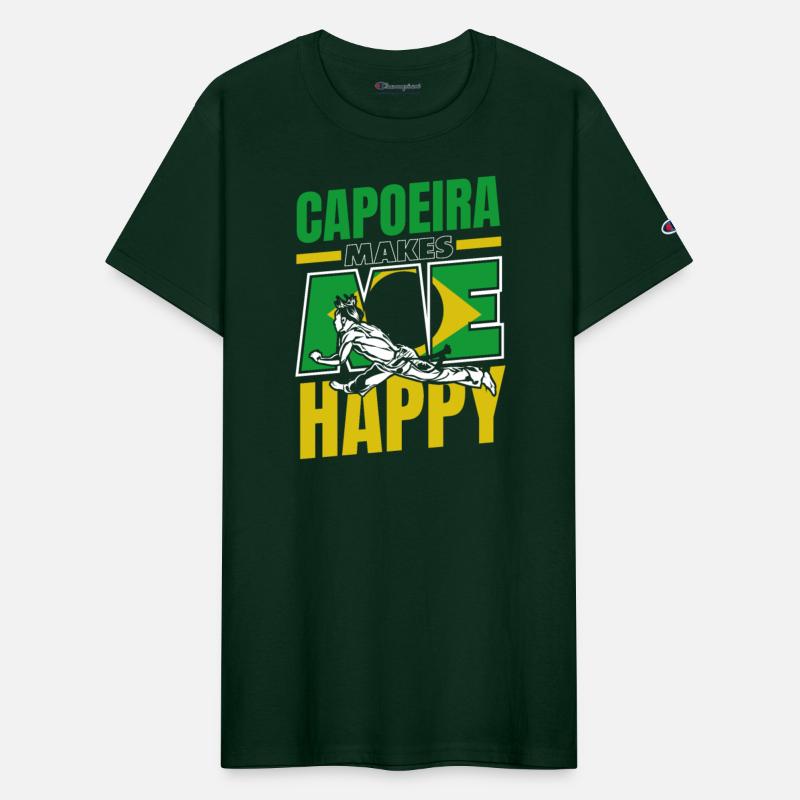Capoeira Makes Me Happy Capoeirista Ginga Dance