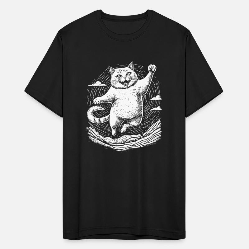 Cat Practices Karate