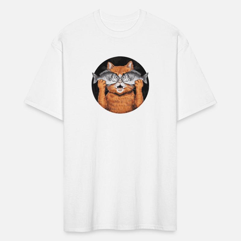 Cat with Fish Glasses