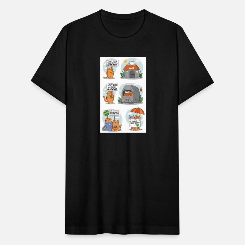 Cats and Climate Change Humor Design