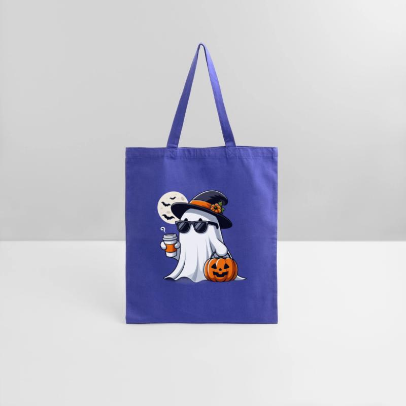 Chic Ghost with Halloween Accessories