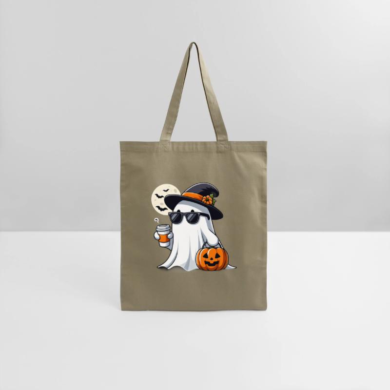 Chic Ghost with Halloween Accessories