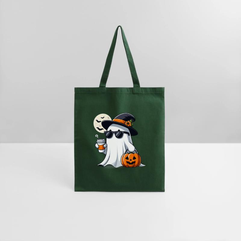 Chic Ghost with Halloween Accessories