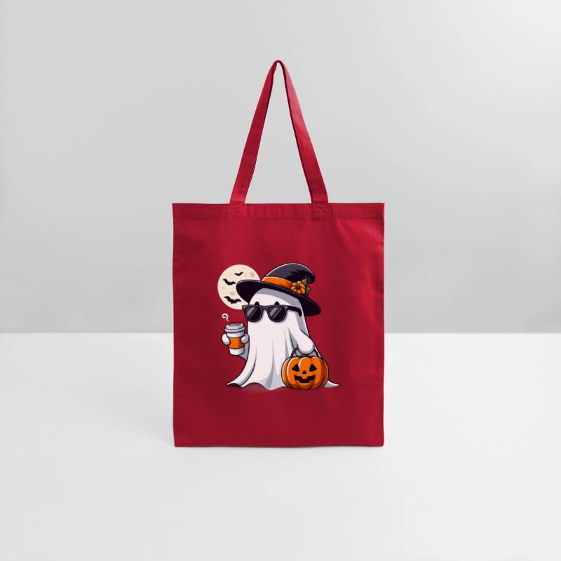 Chic Ghost with Halloween Accessories