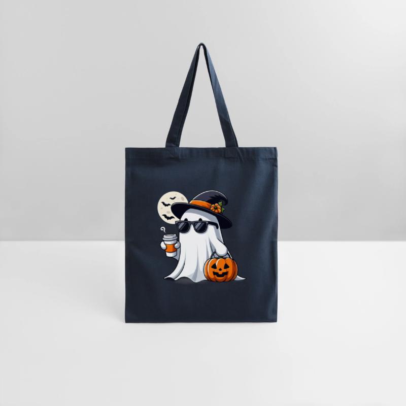 Chic Ghost with Halloween Accessories