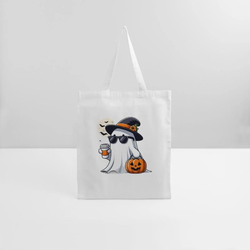 Chic Ghost with Halloween Accessories