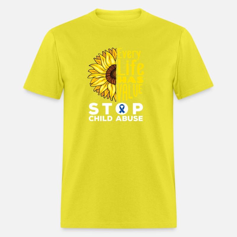 Child Abuse Awareness Sunflower