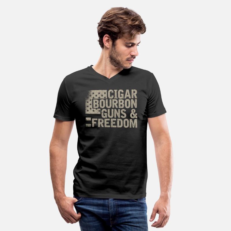 cigar, bourbon, guns freedom