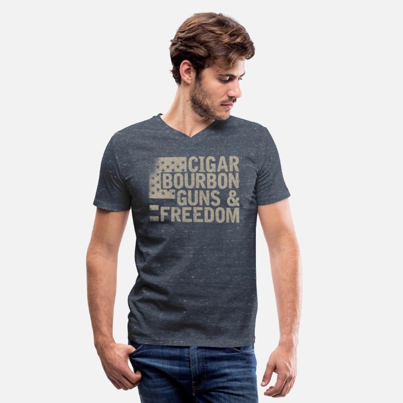 cigar, bourbon, guns freedom
