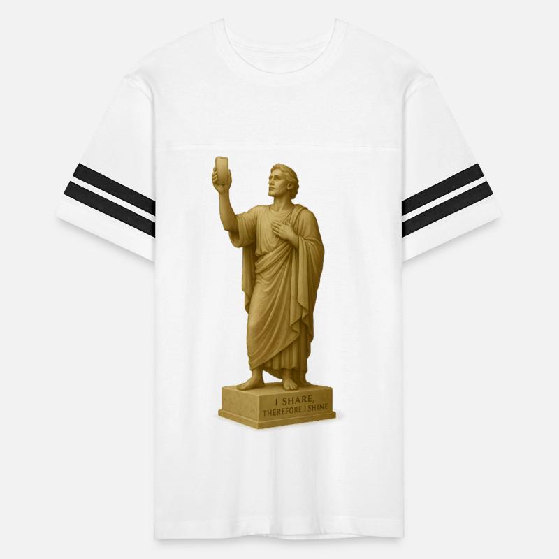 Classical Philosopher Statue Print