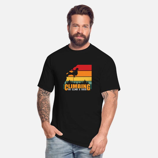 Climbing mountain adventure climb