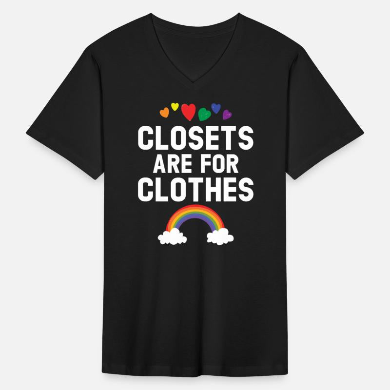Closets Are For Clothes Rainbow Pride Month LGBTQ